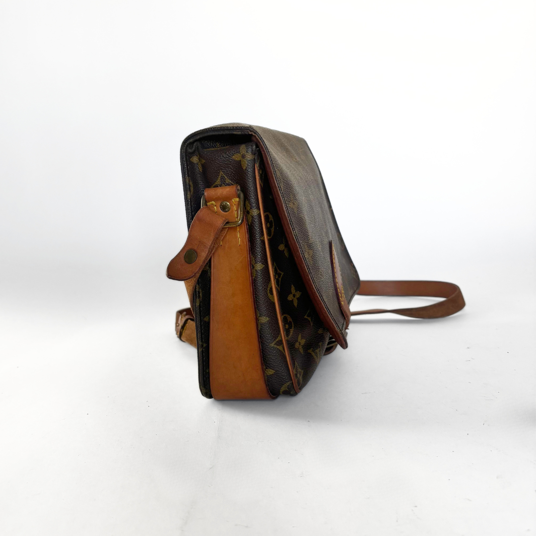 Louis Vuitton Cartouchière MM Monogram lærred