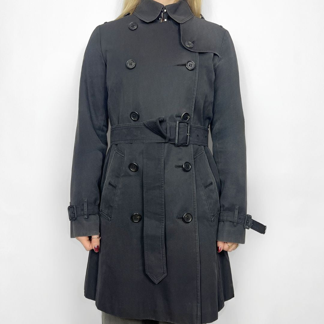 Burberry Schwarzer Trenchcoat Wat