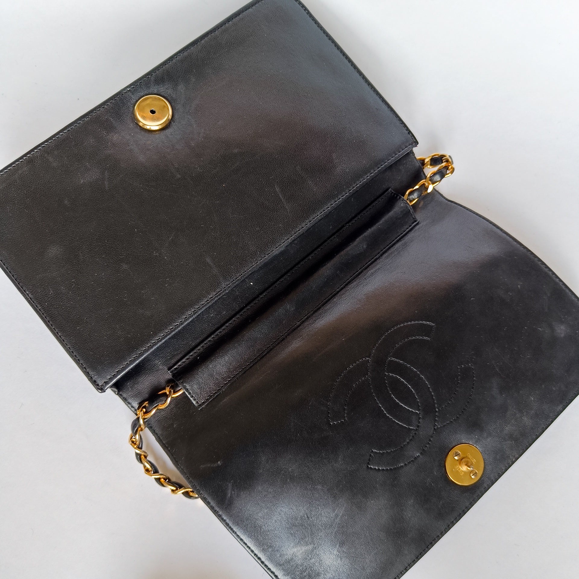 Chanel Single Full Flap Bag Lambskin Leather – l'Étoile de Saint Honoré