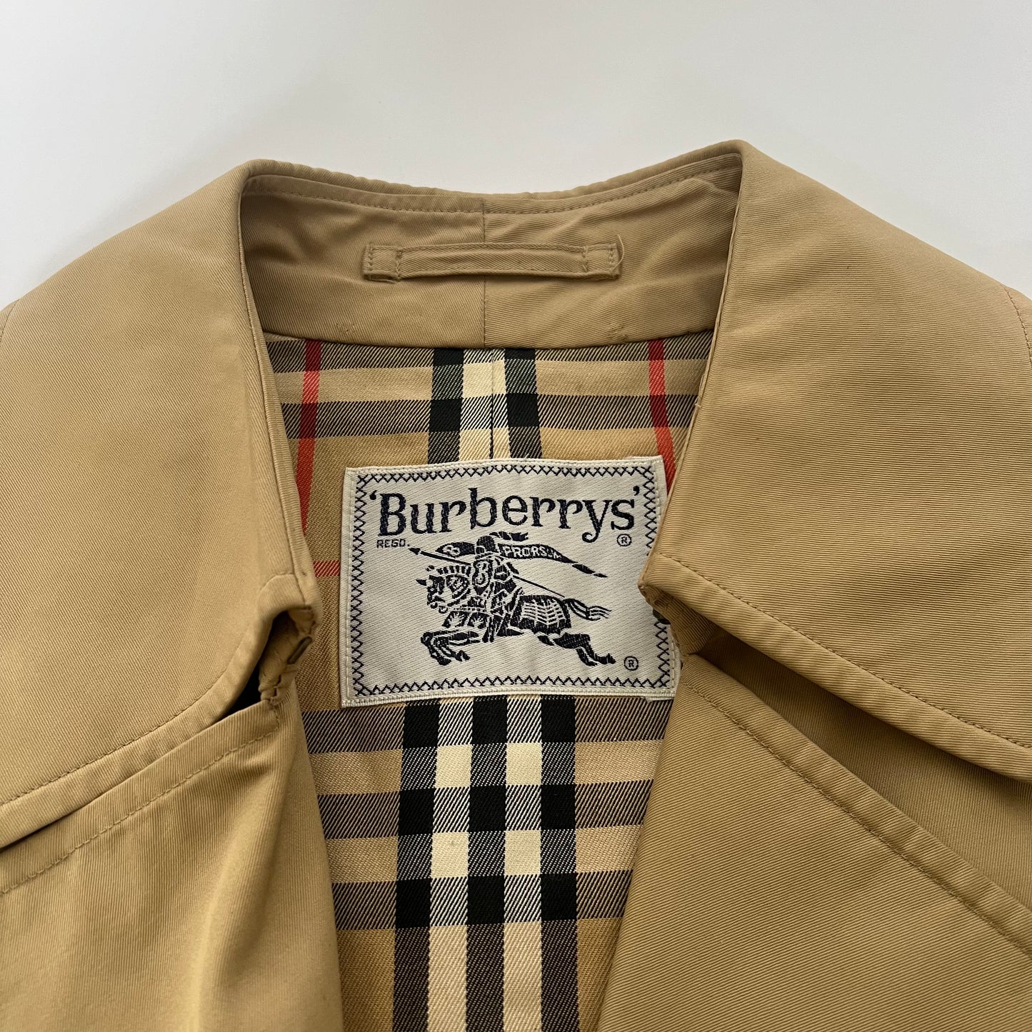 Burberry Burberry Trench Coat Bomull - Jakke - Etoile Luxury Vintage