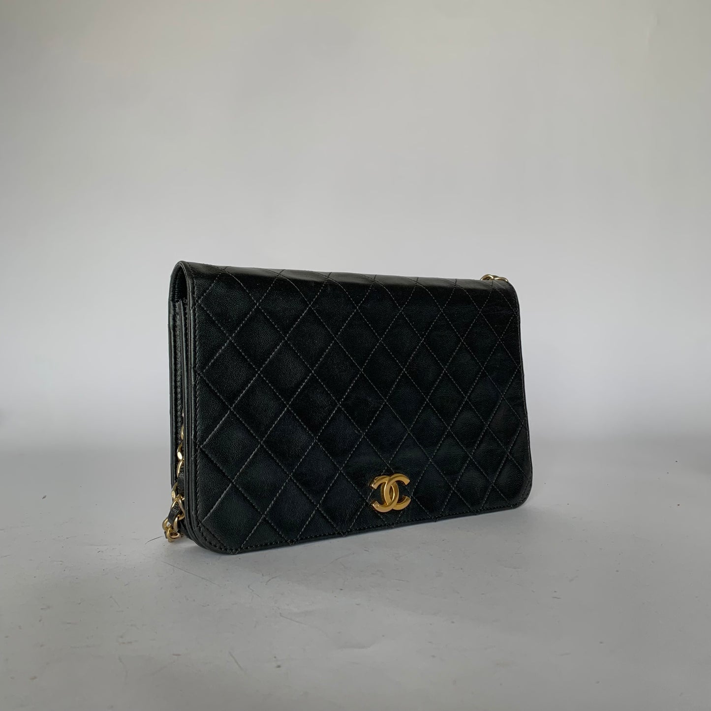 Chanel Chanel μονόκλινο Flap Bag Lambskin Leather - Τσάντα ώμου - Etoile Luxury Vintage