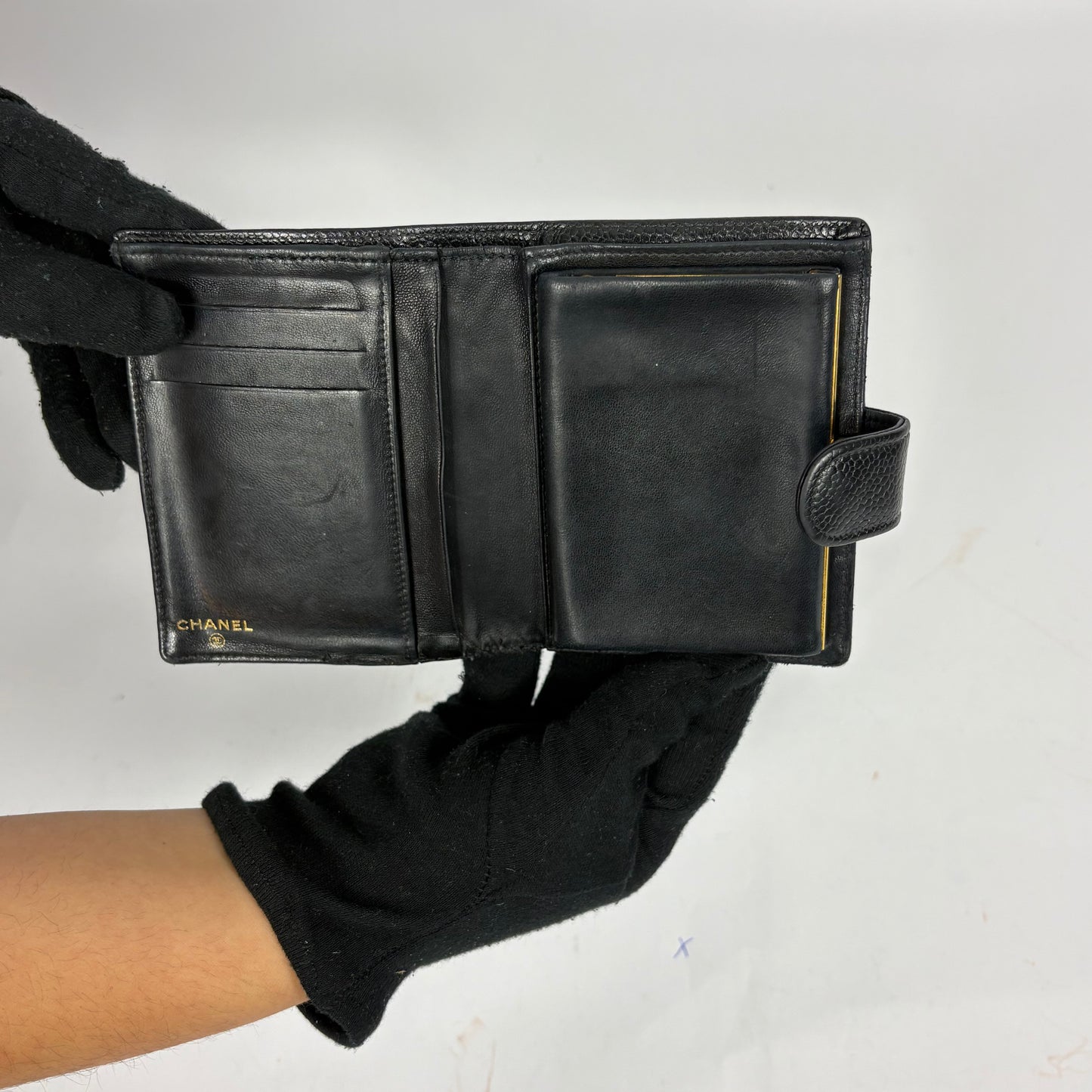 Chanel Chanel CC Wallet Small Caviar Leather - Wallets - Etoile Luxury Vintage