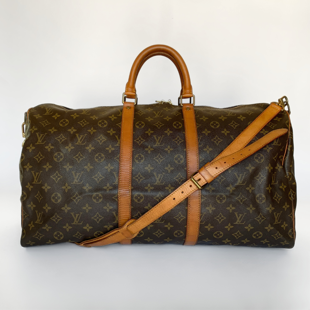 Louis Vuitton Louis Vuitton Keepall 55 Bandouli&egrave;re Monogram Canvas - Handbags - Etoile Luxury Vintage