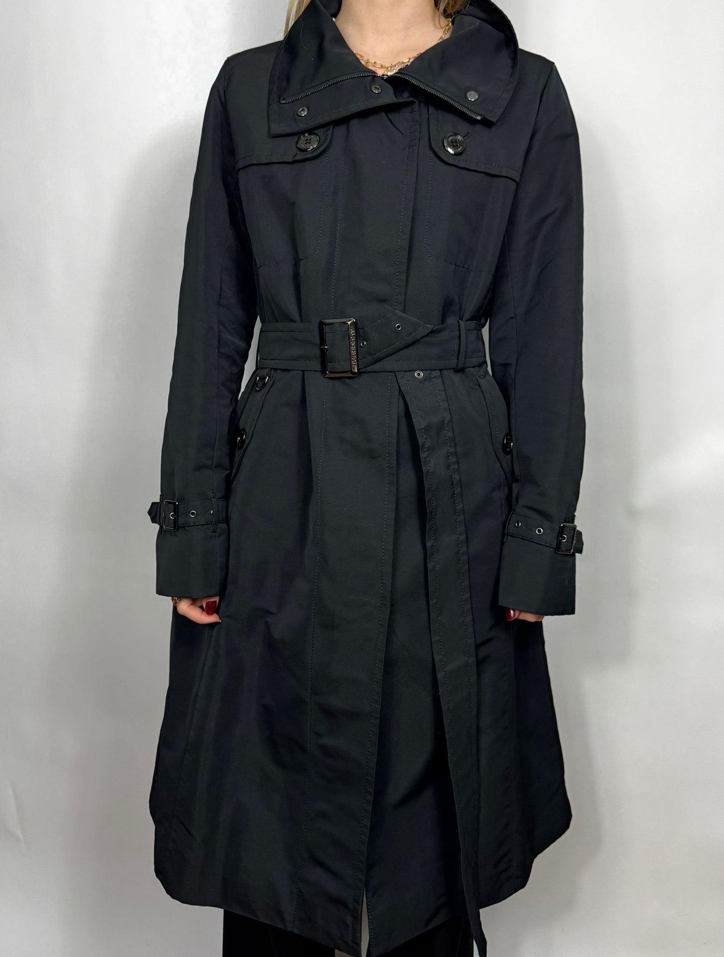 Burberry Schwarzer Trenchcoat