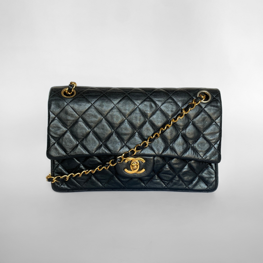 Chanel Chanel Classic Double Flap Bag Medium Lambskin Leather - Shoulder bags - Etoile Luxury Vintage